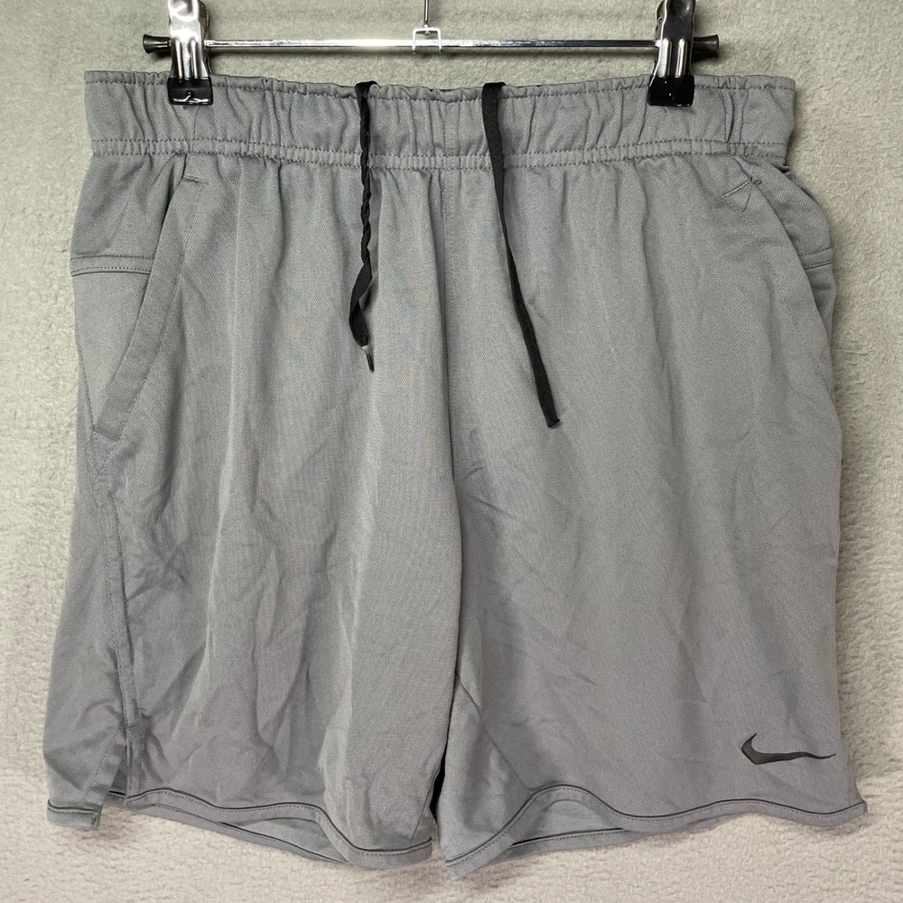 Nike‎ Dri-FIT Training Shorts Mens Small Gray Lightweight Athletic Gym